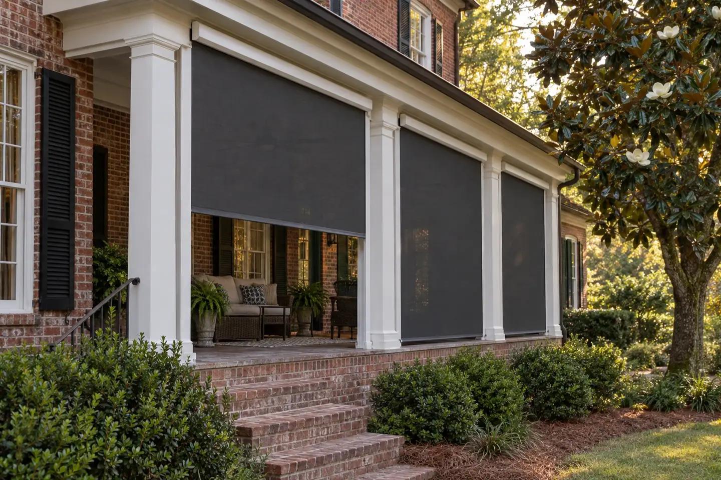 Retractable patio screens in Franklin, TN